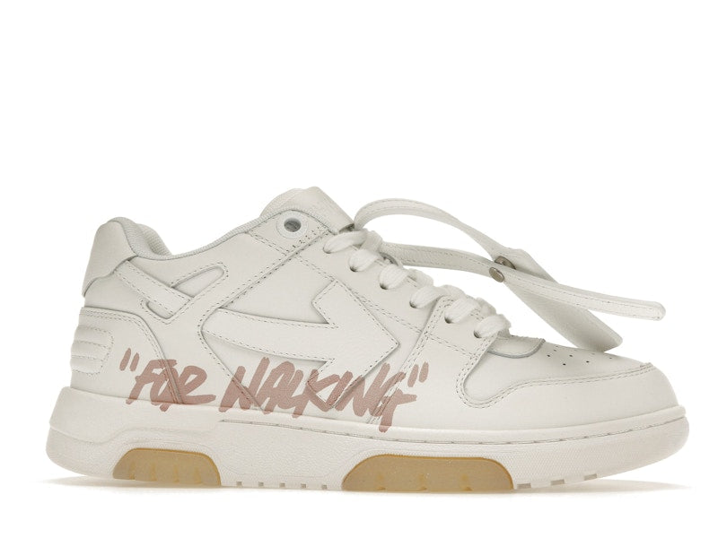 OFF-WHITE Out Of Office For Walking White Pink (Women's)