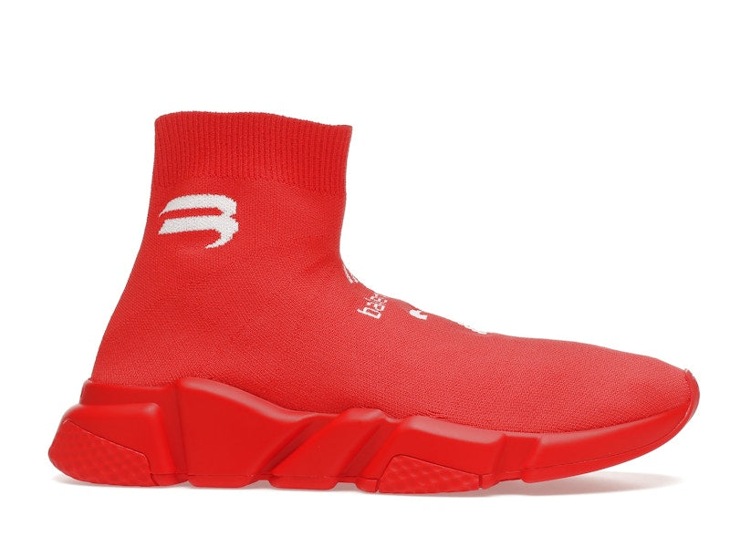 Balenciaga Speed Soccer Runner Intense Red White