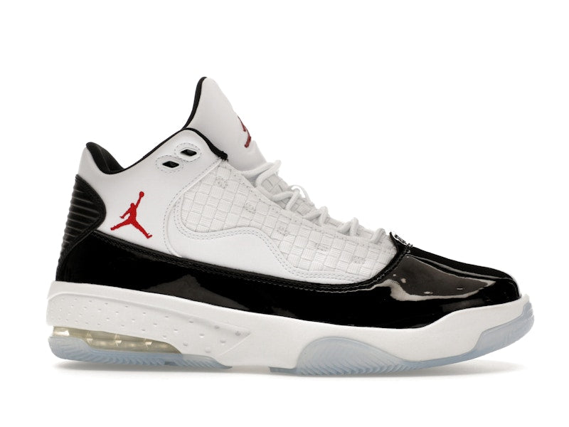 Jordan Max Aura 2 White Black Gym Red