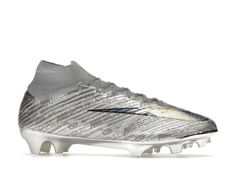 Nike Zoom Mercurial Superfly 9 Elite XXV SE FG Metallic Silver