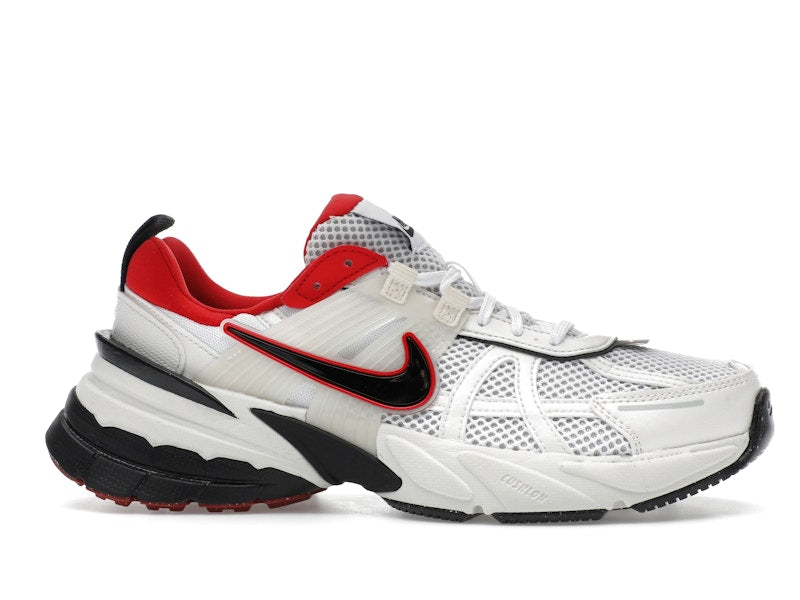 Nike V2K Run Metallic White University Red