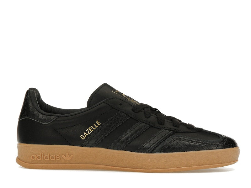 adidas Gazelle Indoor Core Black Snakeskin