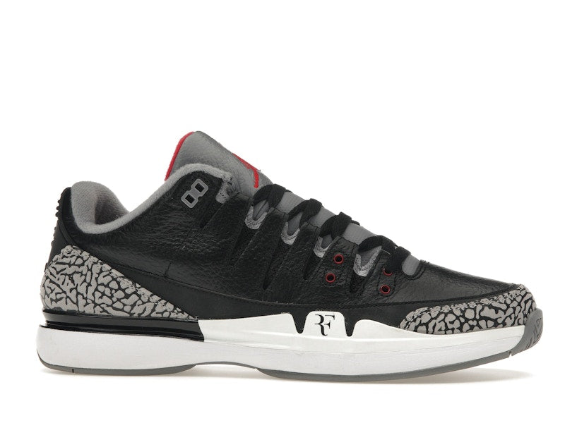 Nike Zoom Vapor AJ3 Black Cement