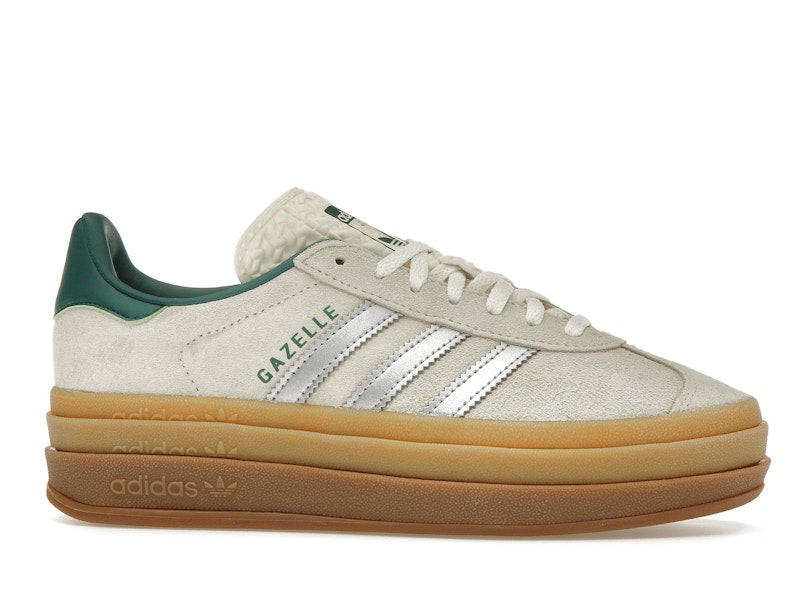 adidas Gazelle Bold Off White Collegiate Green (Women's)