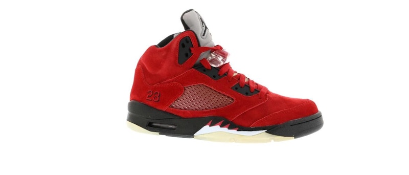 Jordan 5 Retro DMP Raging Bull Red Suede