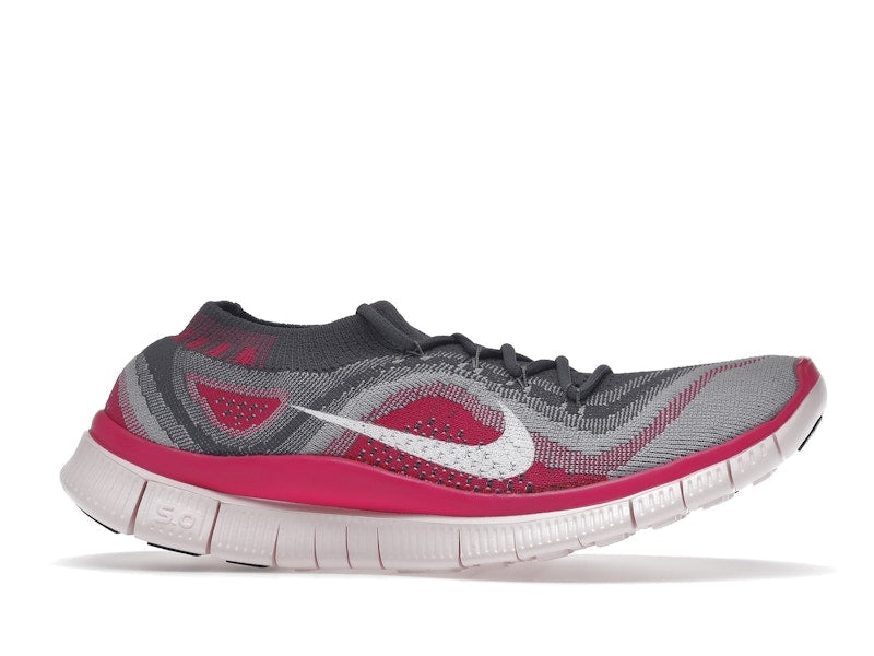 Nike Free Flyknit 5 Grey Pink Foil (Women's)