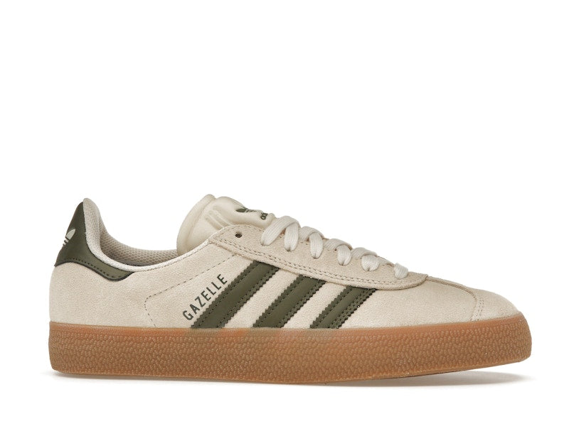 adidas Gazelle ADV Ecru Tint Focus Olive
