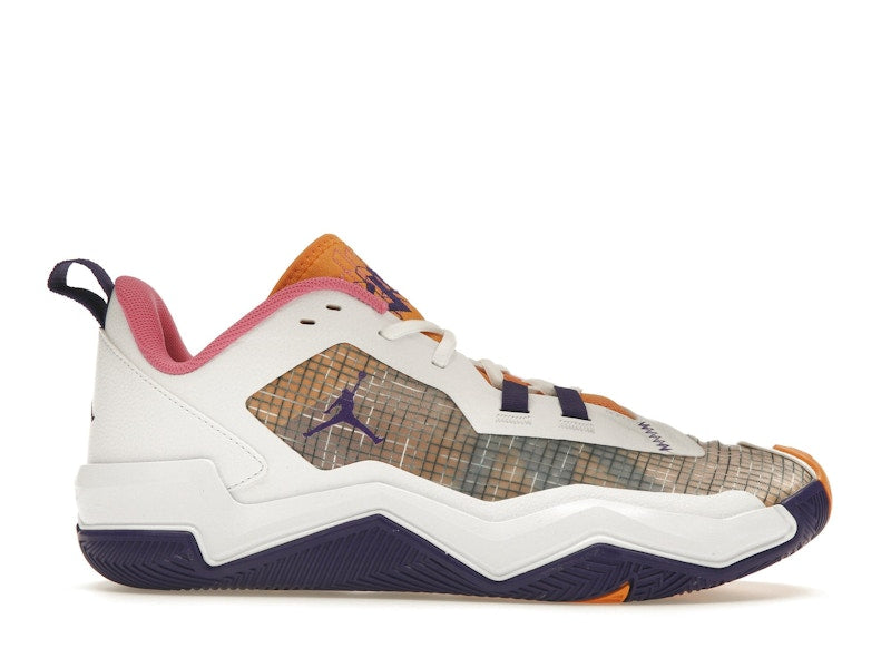 Jordan One Take 4 White Court Purple Canyon Gold