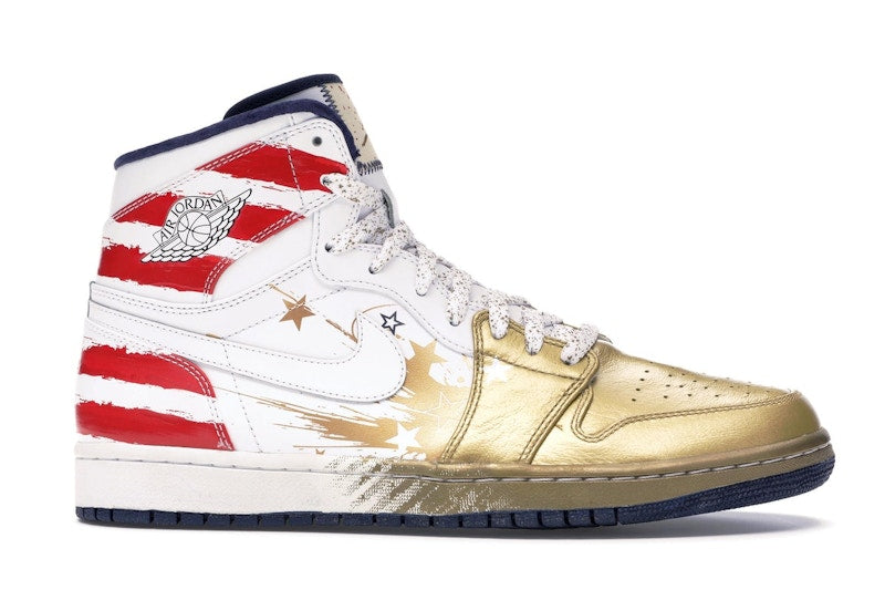 Jordan 1 Retro Dave White Wings For the Future Gold