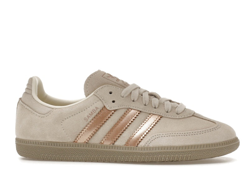 adidas Samba OG Off White Copper Metallic (Women's)