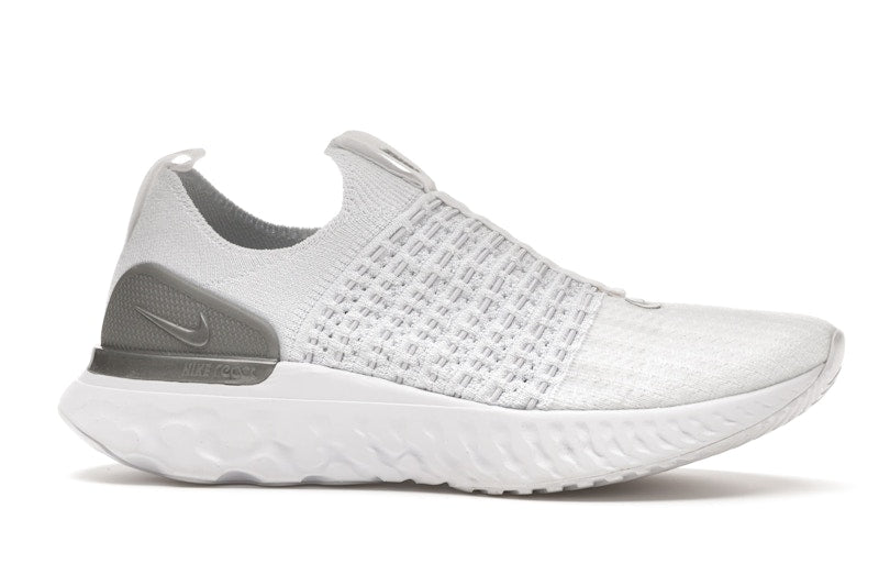 Nike React Phantom Run Flyknit 2 White Pure Platinum (Women's)