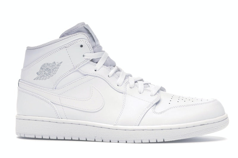 Jordan 1 Mid White/Pure Platinum