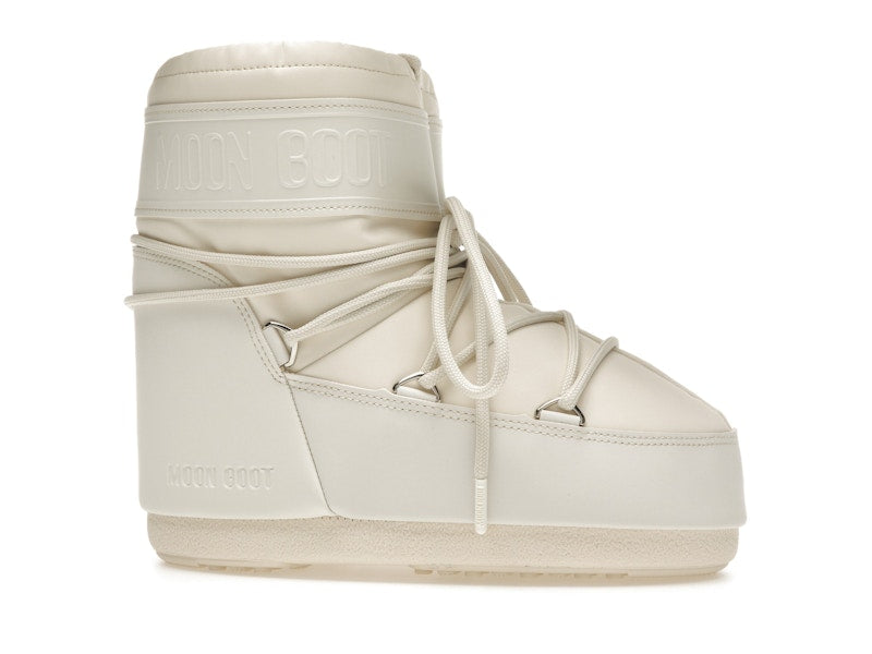 Moon Boot Icon Rubber Low Boot Cream