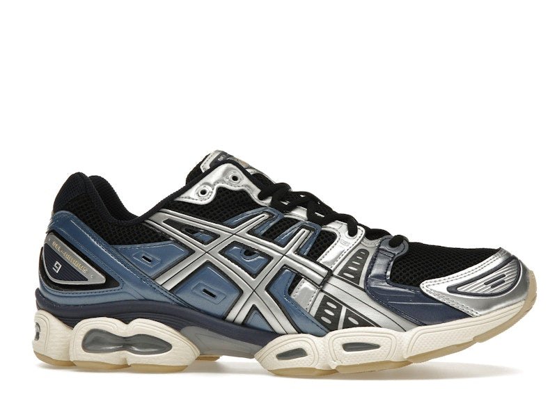 ASICS Gel-Nimbus 9 Black Pure Silver Blue