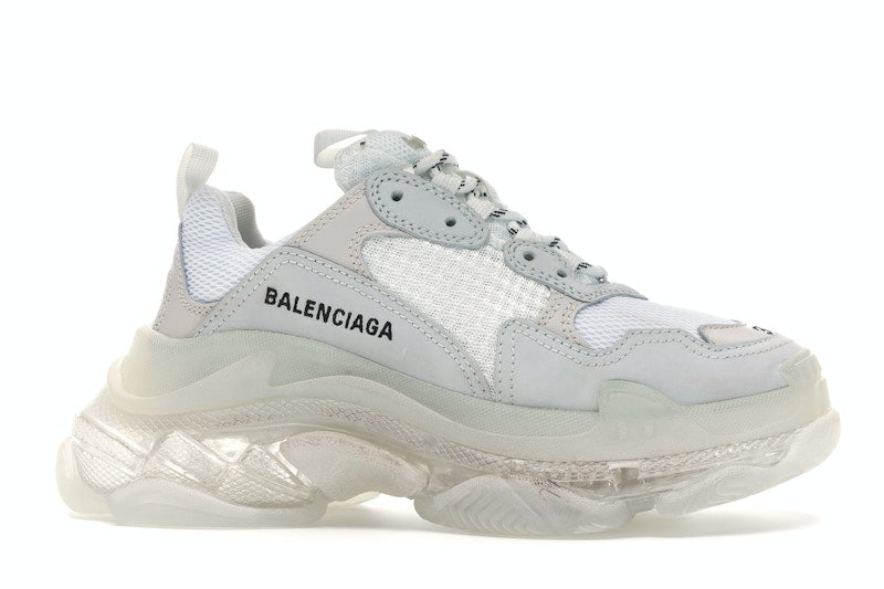 Balenciaga Triple S White Clear Sole (Women's)