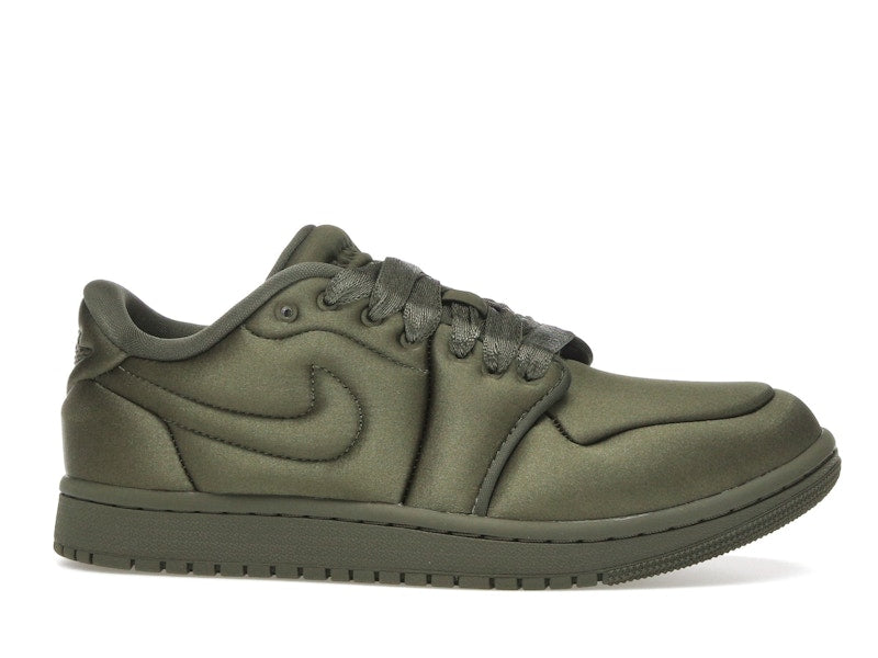 Jordan 1 Low Method of Make Satin Medium Olive (Women's)