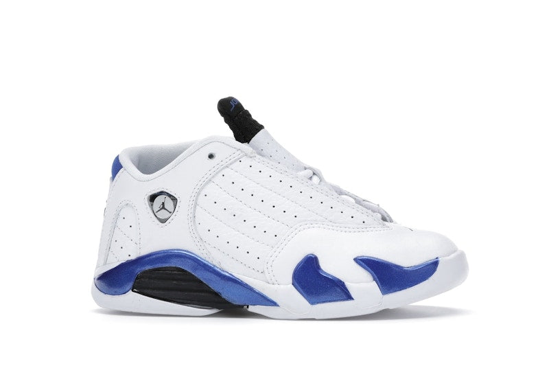 Jordan 14 Retro White Hyper Royal (TD)