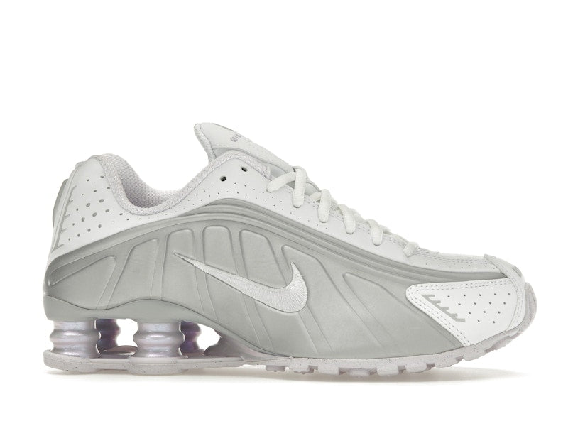 Nike Shox R4 White Metallic Platinum Barely Grape (Women's)