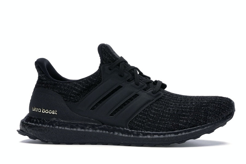 adidas Ultra Boost 4.0 Triple Black Gold (Women's)