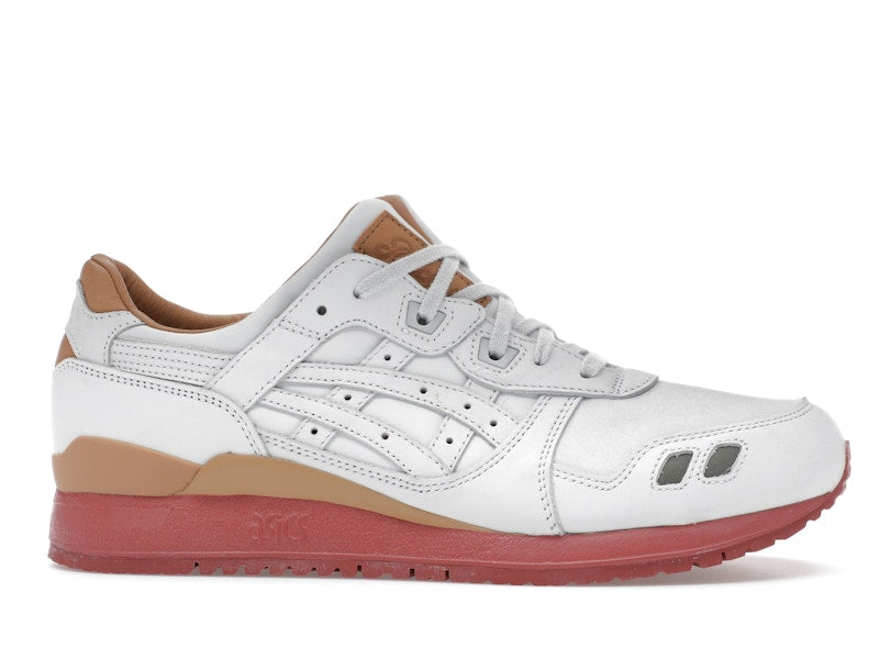 ASICS Gel-Lyte III Packer Shoes x J. Crew White Buck