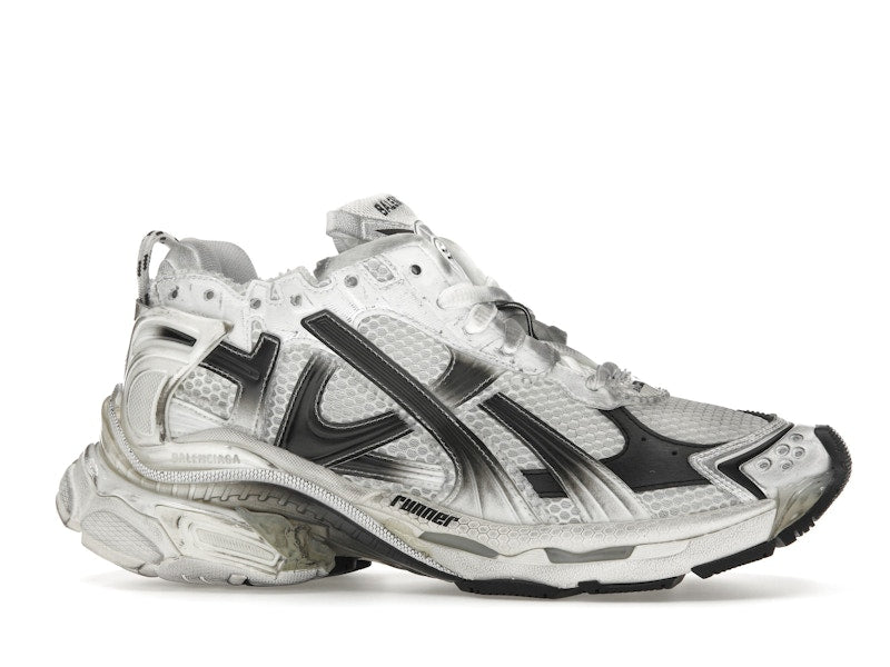 Balenciaga Runner White Black Gradient