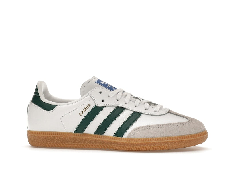 adidas Samba OG White Collegiate Green Gum (Kids)