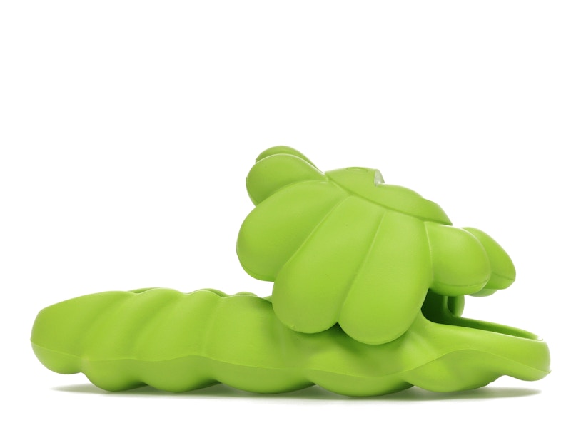 Takashi Murakami Ohana Full-Bloom Slide Lime Zest