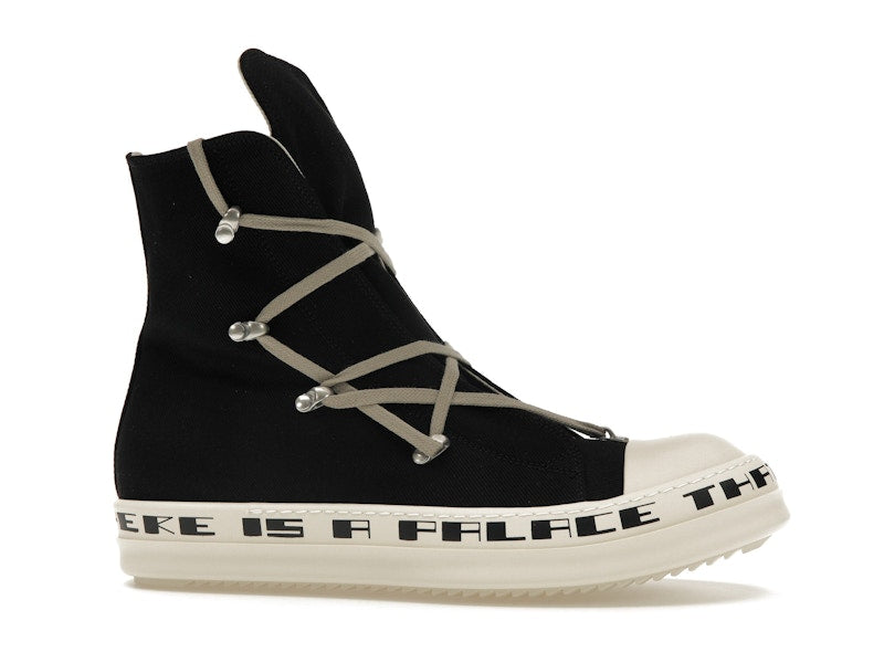Rick Owens DRKSHDW Hexa High Black Milk