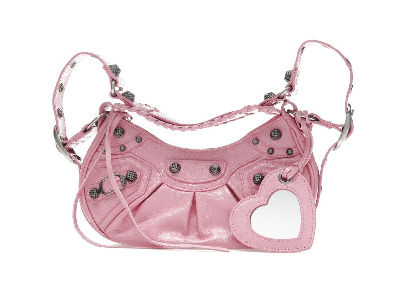 Balenciaga Le Cagole Shoulder Bag XS Pink