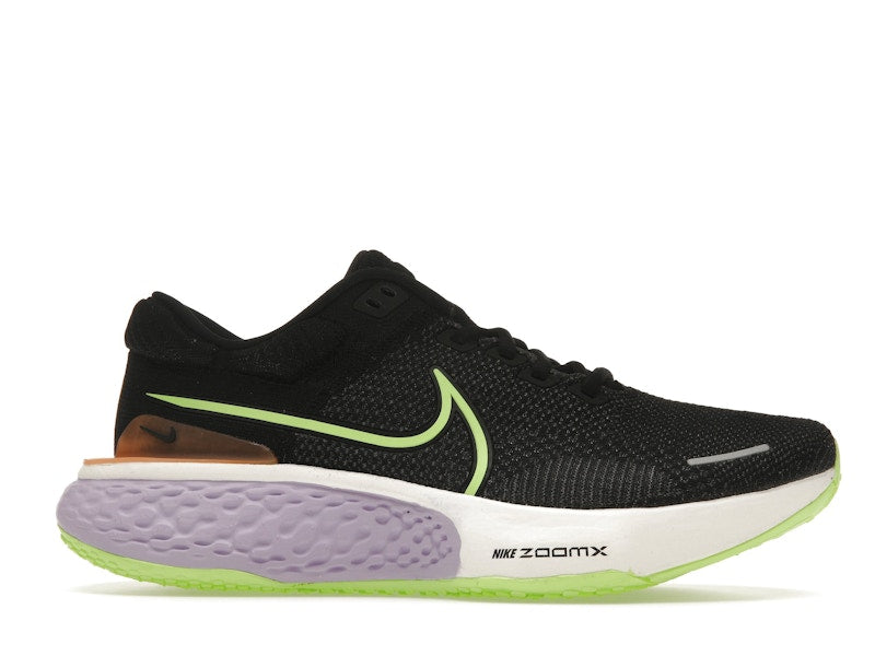 Nike ZoomX Invincible Run Flyknit 2 Black Lilac Ghost Green