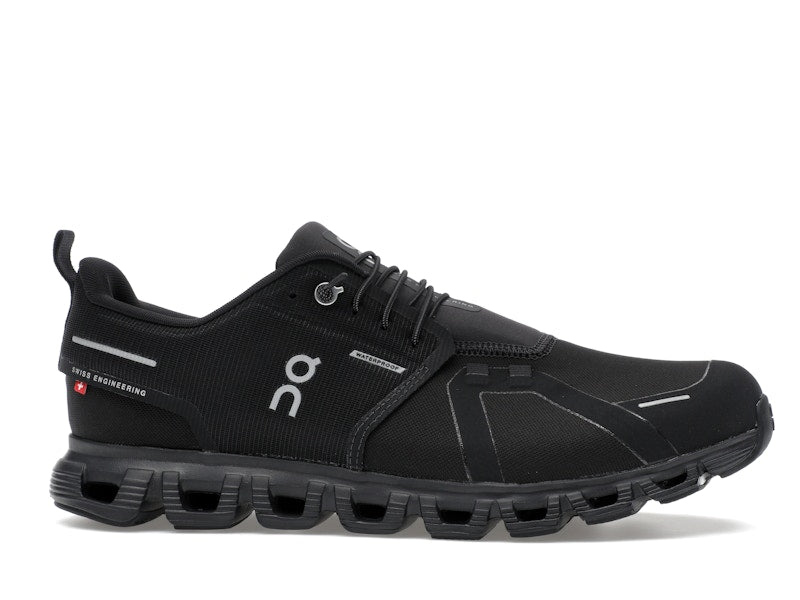 On Running Cloud 6 Waterproof All Black