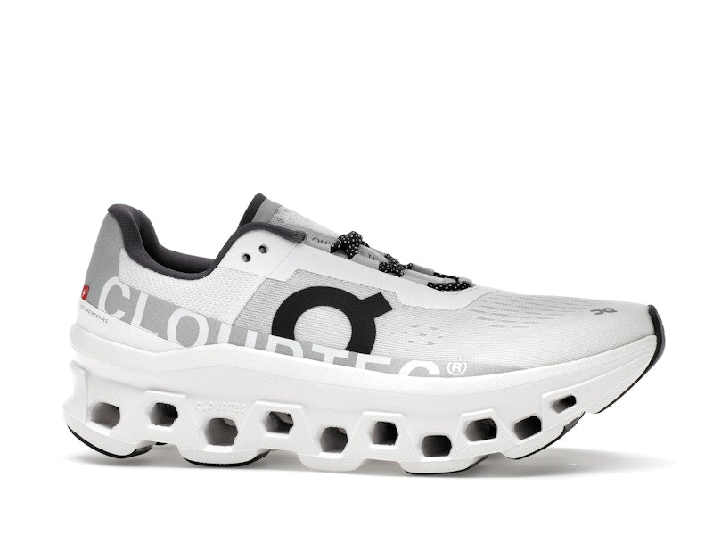 On Running Cloudmonster White Black (Women's)