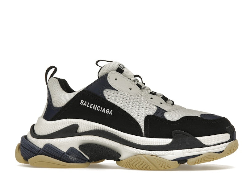 Balenciaga Triple S White Navy Black
