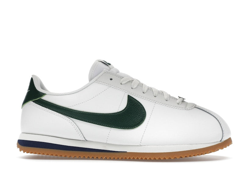 Nike Cortez Leather Summit White Fir Midnight Navy