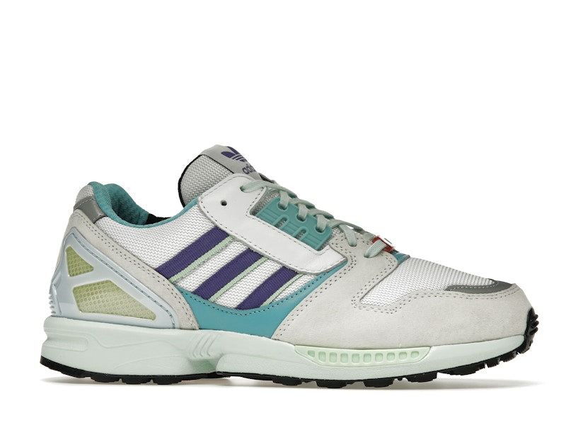adidas ZX 8000 White Purple Aqua