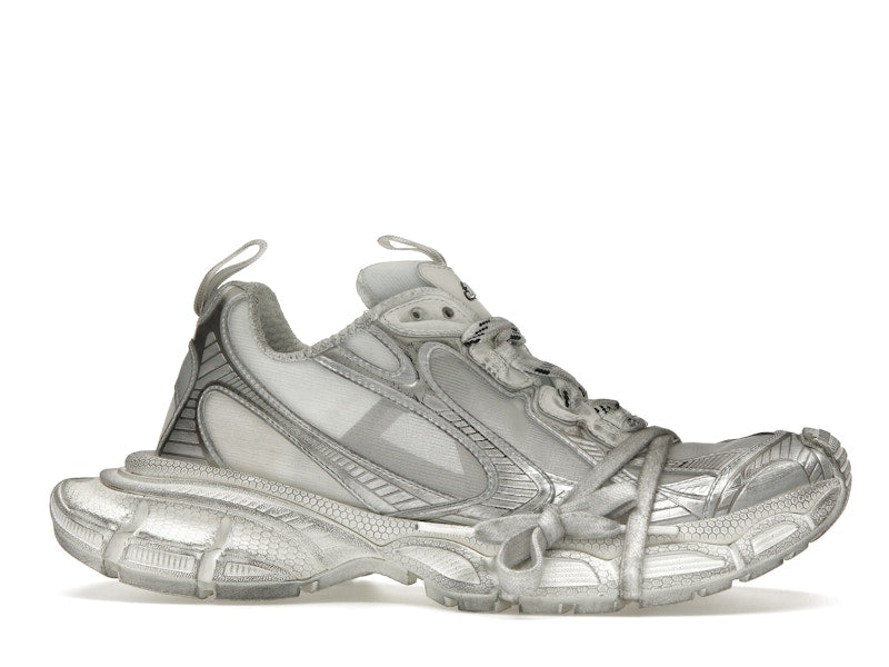 Balenciaga 3XL White Silver Summer Mesh