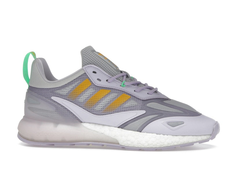adidas ZX 2K Boost 2.0 Purple Tint Semi Solar Gold Matte Silver (Women's)