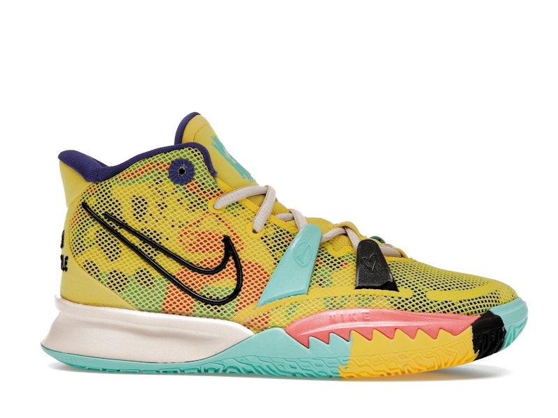 Nike Kyrie 7 1 World 1 People Electric Yellow (GS)