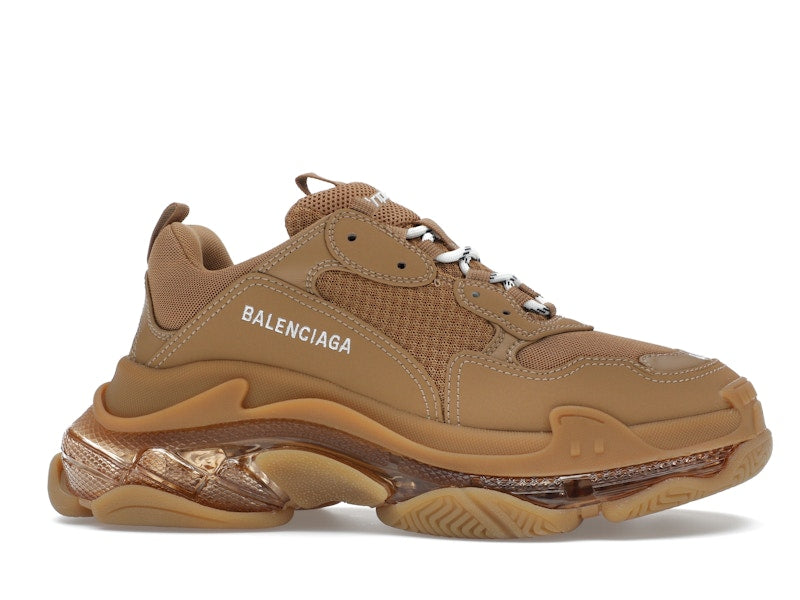 Balenciaga Triple S Clear Sole Light Camel (Women's)