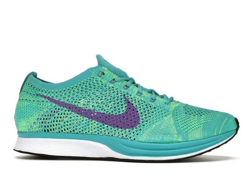 Nike Flyknit Racer Sport Turquoise Hyper Grape
