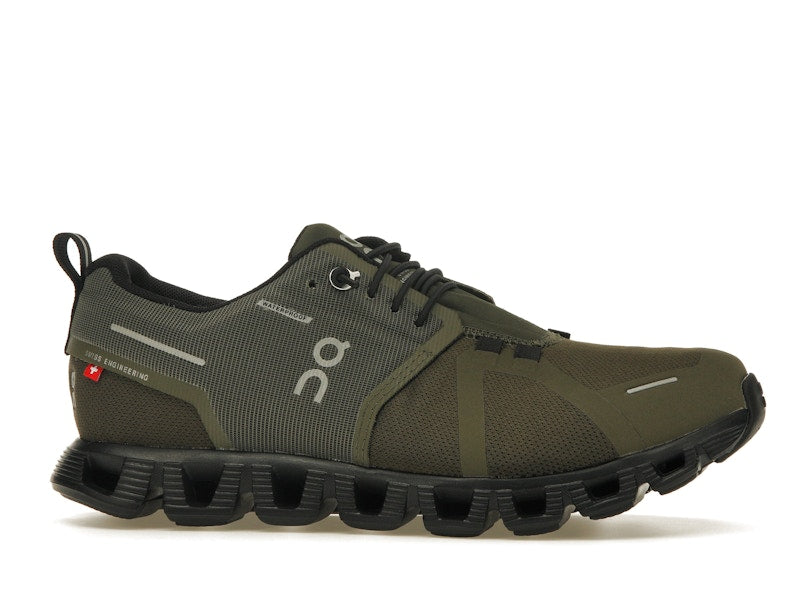 On Running Cloud 5 Waterproof Olive Black (Women's)