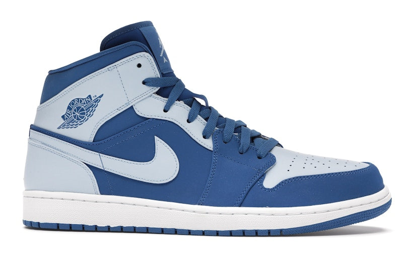 Jordan 1 Retro Mid Team Royal Ice Blue