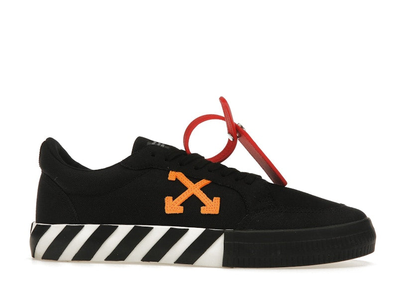 OFF-WHITE Vulcanized Low Black Orange Canvas