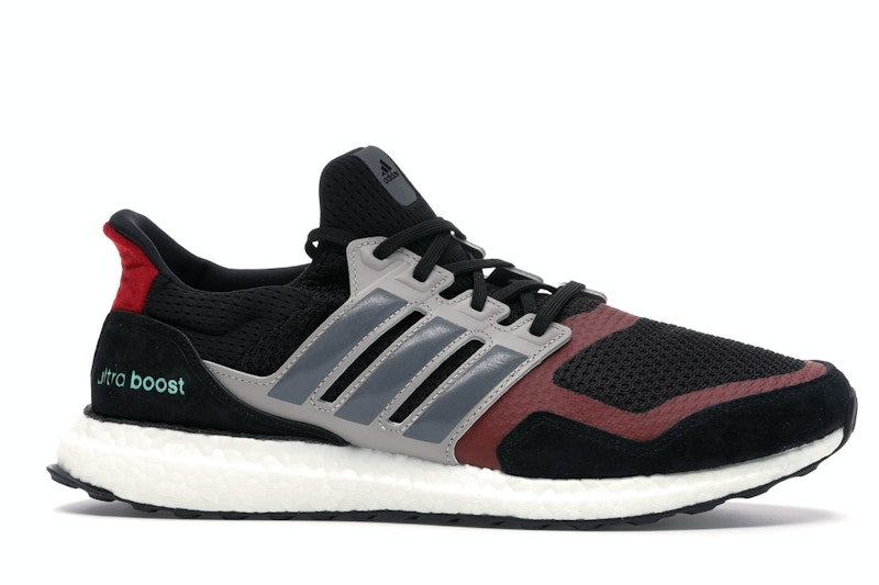 adidas Ultra Boost S&L Black Grey Power Red
