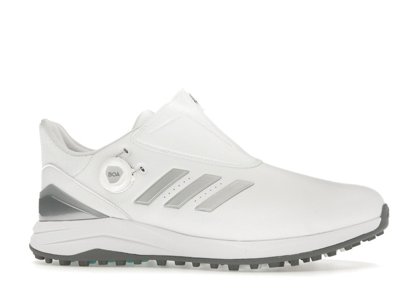 adidas Solarmotion BOA 24 Spikeless Golf Cloud White Silver Metallic Blue Burst