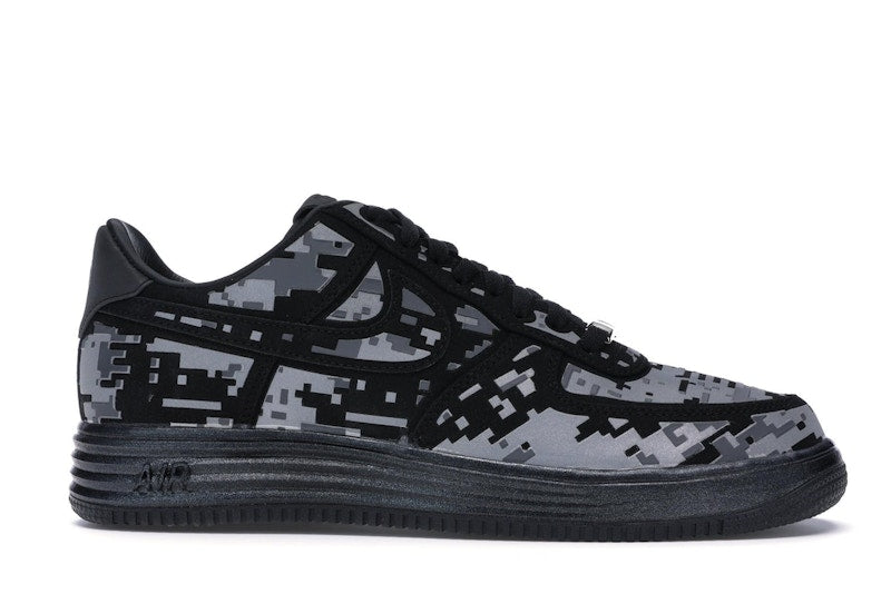 Nike Lunar Force 1 Low Digi Camo Black