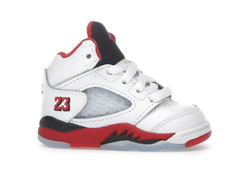 Jordan 5 Retro Fire Red Black Tongue (2025) (TD)