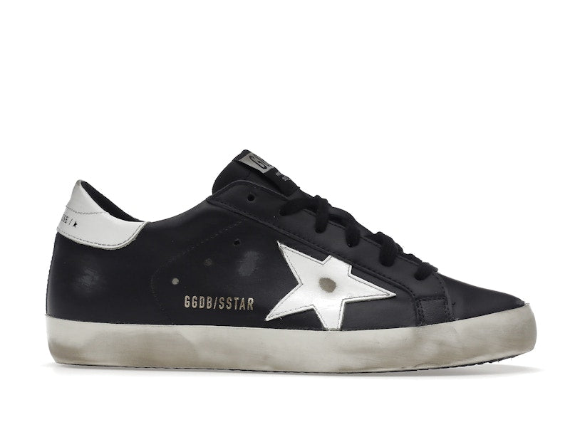 Golden Goose Super-Star Black White Leather (Women's)