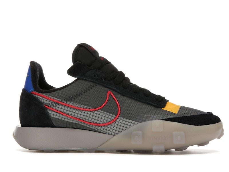 Nike Waffle Racer 2X Black Solar Flare University Red (Women's)