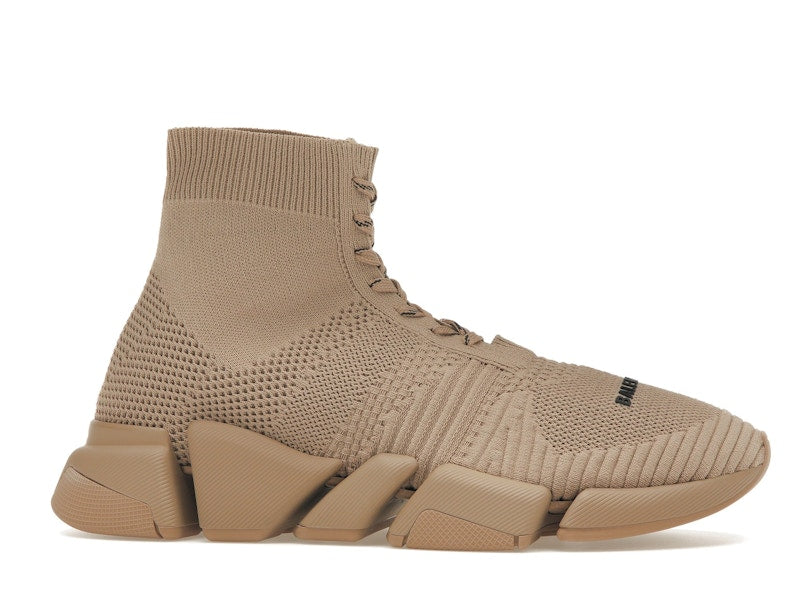 Balenciaga Speed 2.0 Lace Up Beige (Women's)